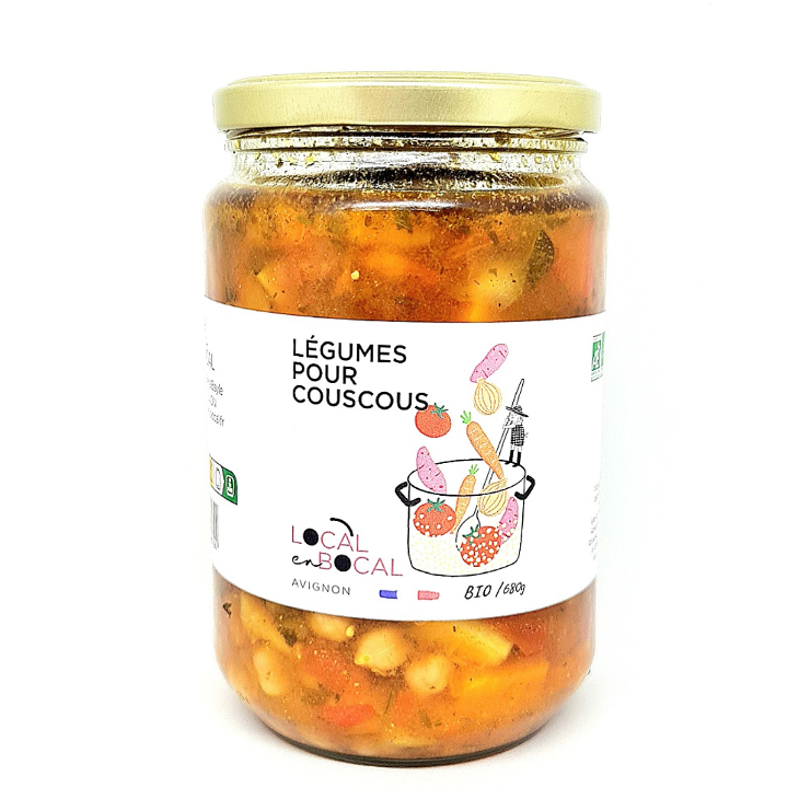 Légumes couscous - Local en Bocal - 680g